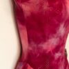 GK ICE FIGURE SKATE PINK TIE-DYE ADULT SMALL SLVLS DOTTED FOIL PRINT DRESS Sz AS - Image 3