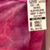 GK ICE FIGURE SKATE PINK TIE-DYE ADULT SMALL SLVLS DOTTED FOIL PRINT DRESS Sz AS - Image 6