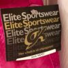 GK ICE FIGURE SKATE PINK TIE-DYE ADULT SMALL SLVLS DOTTED FOIL PRINT DRESS Sz AS - Image 7