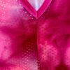 GK ICE FIGURE SKATE PINK TIE-DYE ADULT SMALL SLVLS DOTTED FOIL PRINT DRESS Sz AS - Image 9