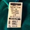 GK LONG SLEEVE LADIES SMALL EMERALD FOIL CYPRESS VELVET DANCE LEOTARD AS - Image 7
