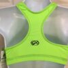 GK ELITE CHEER CROP TOP ADULT SMALL PERFORMANCE NEON GREEN DRYTECH POLY/SPANDEX - Image 2