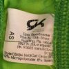 GK ELITE CHEER CROP TOP ADULT SMALL PERFORMANCE NEON GREEN DRYTECH POLY/SPANDEX - Image 4