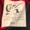 GK RED VELVET ADULT X-SMALL ASYM BLACK MYSTIQUE JA GYMNAST TANK LEOTARD Sz AXS - Image 8