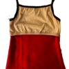 GK DANCE JAZZ CHILD MEDIUM RED MYSTIQUE NAVY FOIL STRAPS CAMI NYLON/SPAND TOP M - Image 9