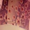 GK FIGURE SKATE ADULT MEDIUM CAMISOLE FLORAL PRINT FOIL VELVET DRESS Sz AM NWT! - Image 4
