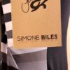 SIMONE BILES GK DIGITAL SHADES ADULT LARGE BLACK GRAY GYMNASTICS TANK LEOTARD AL - Image 4