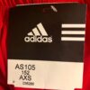ADIDAS ADULT X-SMALL COMPETITION SHORTS RED N/S GYMNASTICS RUNNING GYM AXS NWT! - Image 2
