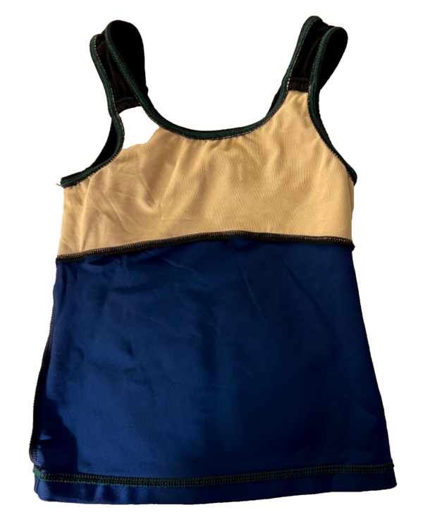 GK DANCE JAZZ CHEER GIRLS MEDIUM NAVY BLACK DRY TECH ATHLETIC TANK TOP SZ M - Image 9