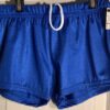 GK Elite BOYS SMALL COMPETITION SHORTS BLUE N/S GYMNASTICS RUNNING GYM Sz CS NWT
