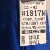 GK Elite BOYS SMALL COMPETITION SHORTS BLUE N/S GYMNASTICS RUNNING GYM Sz CS NWT - Image 3