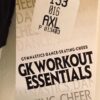 GK ELITE SPORTS BRA ADULT X-LARGE BLACK COTTON/SPANDEX LACE RACERBACK AXL NWT! - Image 2