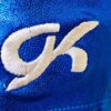 GK BIKETARD GIRLS SMALL REPLICA 2004 USA OLYMPICS GYMNASTICS DANCE FOIL TANK CS - Image 4