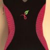 GK ELITE BREAST CANCER AWARENESS ADULT SMALL GYMNASTICS PINK BLACK POLYTEK Sz AS - Image 2