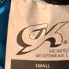 GK ELITE LADIES SMALL 3/4SLV 2PC ICE FIGURE SKATE SET BLUE VELVET BLACK N/S AS - Image 9