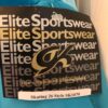 GK ICE FIGURE SKATE ADULT SMALL ASYM TURQUOISE SLVLS YOKE FOIL JA DRESS AS NWT! - Image 7