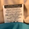 GK ICE FIGURE SKATE ADULT SMALL ASYM TURQUOISE SLVLS YOKE FOIL JA DRESS AS NWT! - Image 10