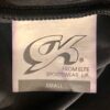 GK LgSLV LADIES SMALL SILVER METAL BLACK VELVET GYMNASTIC DANCE LEOTARD AS NWT! - Image 6