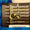 CHILDS POLY/SPANDEX BLUE HOLOGRAM PRINT LONG SLEEVE FIGURE SKATE - Image 4