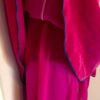 GK BERRY VELVET ICE FIGURE SKATE ADULT SMALL SLVLS WRAP FRONT MESH DRESS AS NWT! - Image 5