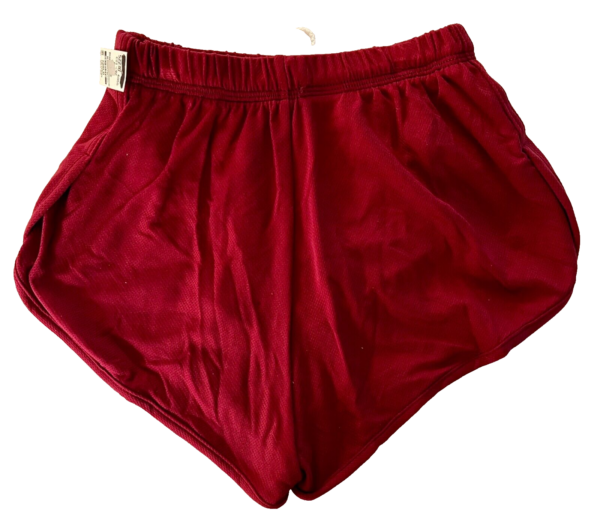 TOUSSE' BY GK CHILD MEDIUM MAROON RUNNING SHORTS W/ BRIEF NYLON/STRCH SZ M - Image 6