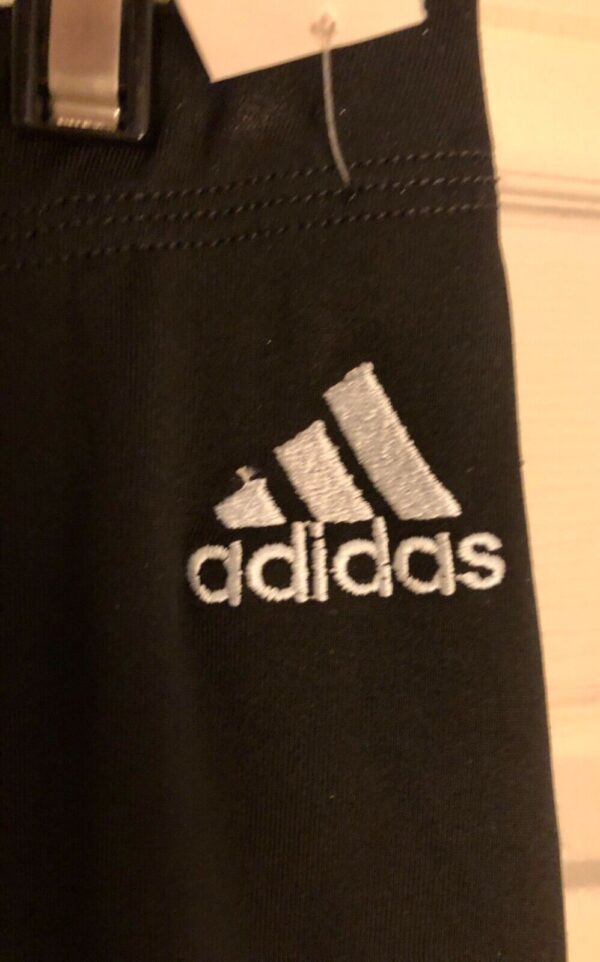 ADIDAS GK BLACK DRY TECH LADIES X-SMALL WARM UP PANTS Sz AXS NWT WAS $94.95! - Image 5