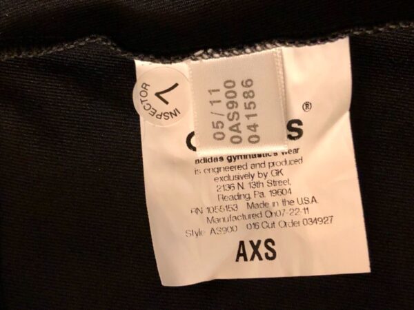 ADIDAS GK BLACK DRY TECH LADIES X-SMALL WARM UP PANTS Sz AXS NWT WAS $94.95! - Image 7