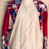 GK ADULT SMALL WARM UP JACKET PATRIOTIC STARS GYMNASTICS CRINKLE NYLON AS NWT!s