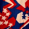 GK ADULT SMALL WARM UP JACKET PATRIOTIC STARS GYMNASTICS CRINKLE NYLON AS NWT!s - Image 6