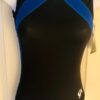 GK GYMTEK ROYAL RUSH BLACK STRETCHTEK ADULT X-SMALL GYMNASTS TANK LEOTARD AXS