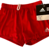 ADIDAS GK BOYS LARGE COMPETITION SHORTS RED N/S GYMNASTICS RUNNING GYM SZ L NWT!