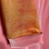 GK ICE FIGURE SKATE CHILD LARGE LgS PINK VELVET BOATNECK FOIL PRINT DRESS CL - Image 6