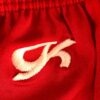 GK MENS X-SMALL #1818M RED GYMNASTICS RUNNING COMPETITION N/S LONG SHORTS AXS - Image 3