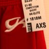 GK MENS X-SMALL #1818M RED GYMNASTICS RUNNING COMPETITION N/S LONG SHORTS AXS - Image 4