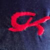 GK Elite LgS RED FOIL NAVY VELVET JA GYMNASTICS DANCE LEOTAR AXS - Image 4