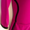 GK ICE FIGURE SKATE DRESS ADULT SMALL 3/4 SLV  MICROFIBER GRAPE BLACK TRIM AS - Image 3