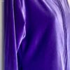 GK WARM UP JACKET ADULT SMALL PURPLE VELVET ZIP FRONT GYM DANCE CHEER Sz AS - Image 3