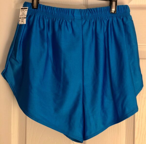 TOUSSE' BY GK Elite MENS SMALL ROYAL RUNNING SHORTS W/ BRIEF NYLON/STRCH AS NWT! - Image 4