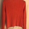 LL BEAN LADIES MEDIUM BUTTON UP LgSLV CORAL KNIT 100% COTTON CARDIGAN Sz M EUC! - Image 4