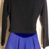 GK ELITE ADULT SMALL LONG SLEEVE POLAR FLEECE BLACK FULL  ZIP SKATE JACKET SZ S - Image 2