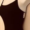 GK ELITE DANCE LADIES SMALL BLACK SYLKTECH CAMISOLE JAZZ BALLET LEOTARD Sz AS - Image 3