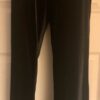 GK DANCE JAZZ LADIES SMALL BLACK VELVET V-WAIST HIP HUGGER FLARE PANTS Sz AS NWT