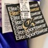 GK ELITE ICE FIGURE SKATE DRESS ADULT MEDIUM VELVET HALTER STRETCH FOIL PRINT AM - Image 6