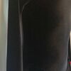 GK LgSLV BLACK VELVET CHILD LARGE POLKA DOT FLOWER APPLIQUÃ‰ ICE SKATE DRESS CL - Image 4