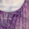 GK ICE SKATE FOIL-FROST TIE-DYE  ADULT SMALL LAVENDER SLVLS SPANDEX DRESS Sz AS - Image 3