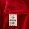 GK LGSLV LADIES SMALL CLASSIC SOLID RICH RED VELVET GYMNASTS DANCE LEOTARD SZ S - Image 5