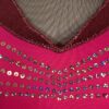NWT GK ELITE RUBY ROYALTY Nylon Mystique Silver Hologram Mesh Straps Leo Adult S - Image 2