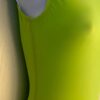 GK BASIC ADULT X-SMALL LEMON LIME NYLON/SPAN GYMNASTIC DANCE TANK LEOTARD Sz AXS - Image 2