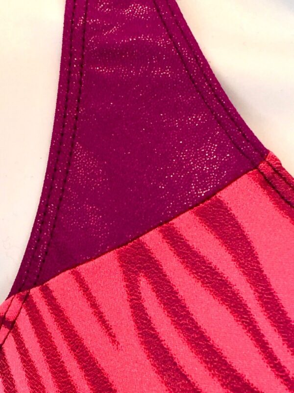 GK CORAL WAVERUNNER ADULT X-SMALL MAGENTA TANK GYMNASTICS TANK LEOTARD Sz AXS - Image 2