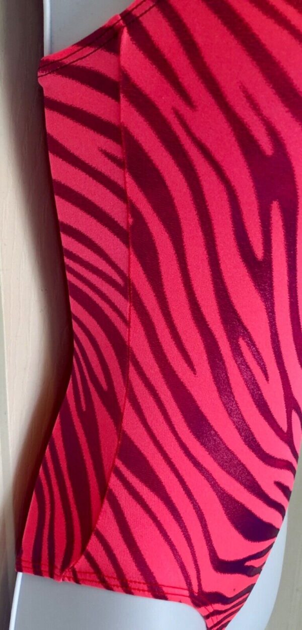 GK CORAL WAVERUNNER ADULT X-SMALL MAGENTA TANK GYMNASTICS TANK LEOTARD Sz AXS - Image 5